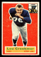 1956 Topps #8 Lou Creekmur VG-EX 1956 Topps #8 Lou Creekmur VG-EX