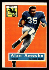 1956 Topps #12 Alan Ameche VG-EX 1956 Topps #12 Alan Ameche VG-EX