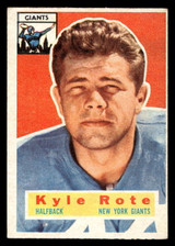 1956 Topps #29 Kyle Rote Excellent ID: 443466 1956 Topps #29 Kyle Rote Excellent ID: 443466