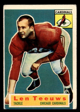 1956 Topps #46 Len Teeuws Very Good RC Rookie SP ID: 443488 1956 Topps #46 Len Teeuws Very Good RC Rookie SP ID: 443488