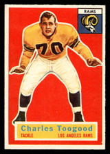 1956 Topps #54 Charles Toogood Excellent ID: 443500 1956 Topps #54 Charles Toogood Excellent ID: 443500
