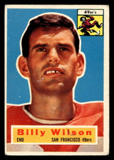 1956 Topps #62 Billy Wilson Very Good 1956 Topps #62 Billy Wilson Very Good
