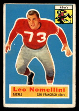 1956 Topps #74 Leo Nomellini Very Good 1956 Topps #74 Leo Nomellini Very Good