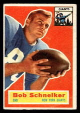 1956 Topps #89 Bob Schnelker G-VG 1956 Topps #89 Bob Schnelker G-VG