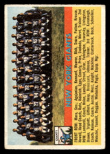 1956 Topps #113 Giants Team Very Good ID: 443561 1956 Topps #113 Giants Team Very Good ID: 443561