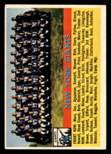 1956 Topps #113 Giants Team Excellent+ 1956 Topps #113 Giants Team Excellent+