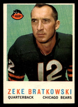 1959 Topps #90 Zeke Bratkowski Excellent+ ID: 443778 1959 Topps #90 Zeke Bratkowski Excellent+ ID: 443778