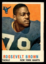 1959 Topps #114 Roosevelt Brown Good ID: 443822 1959 Topps #114 Roosevelt Brown Good ID: 443822