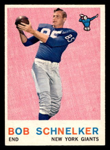 1959 Topps #128 Bob Schnelker Near Mint 1959 Topps #128 Bob Schnelker Near Mint