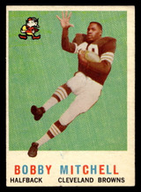 1959 Topps #140 Bobby Mitchell VG-EX RC Rookie 1959 Topps #140 Bobby Mitchell VG-EX RC Rookie