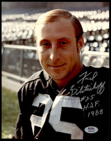 Fred Biletnikoff 8 x 10 Photo Signed Auto PSA/DNA Authenticated Raiders #25 H.O.F. 1988