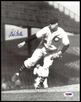 Bob Feller 8 x 10 Photo Signed Auto PSA/DNA Authenticated Indians ID: 444800 Bob Feller 8 x 10 Photo Signed Auto PSA/DNA Authenticated Indians ID: 444800