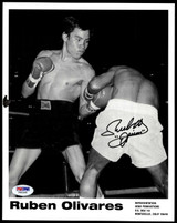 Ruben Oliveras 8 x 10 Photo Signed Auto PSA/DNA Authenticated