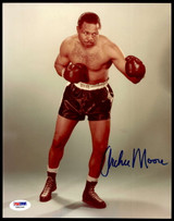 Archie Moore 8 x 10 Photo Signed Auto PSA/DNA Authenticated