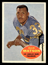 1960 Topps #63 Ollie Matson Excellent+ ID: 444969 1960 Topps #63 Ollie Matson Excellent+ ID: 444969