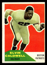 1960 Fleer #120 Elvin Caldwell Excellent 1960 Fleer #120 Elvin Caldwell Excellent