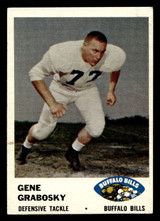 1961 Fleer #143 Gene Grabosky Excellent 1961 Fleer #143 Gene Grabosky Excellent