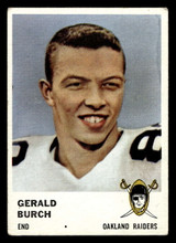 1961 Fleer #193 Gerald Burch Very Good 1961 Fleer #193 Gerald Burch Very Good