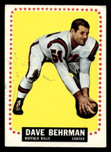 1964 Topps #24 Dave Behrman Excellent 1964 Topps #24 Dave Behrman Excellent