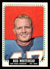 1964 Topps #173 Bud Whitehead Excellent+ 1964 Topps #173 Bud Whitehead Excellent+