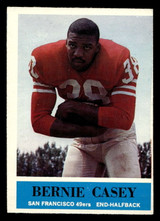 1964 Philadelphia #156 Bernie Casey Excellent Miscut 1964 Philadelphia #156 Bernie Casey Excellent Miscut
