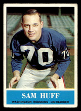 1964 Philadelphia #185 Sam Huff Very Good 1964 Philadelphia #185 Sam Huff Very Good