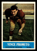 1964 Philadelphia #191 Vince Promuto Very Good ID: 445830 1964 Philadelphia #191 Vince Promuto Very Good ID: 445830