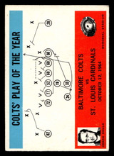 1965 Philadelphia #14 Don Shula Colts Play of the Year Excellent ID: 445857 1965 Philadelphia #14 Don Shula Colts Play of the Year Excellent ID: 445857