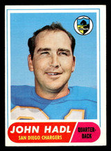 1968 Topps #63 John Hadl Excellent+ ID: 446464 1968 Topps #63 John Hadl Excellent+ ID: 446464