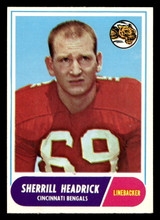 1968 Topps #96 Sherrill Headrick Near Mint 1968 Topps #96 Sherrill Headrick Near Mint