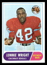 1968 Topps #174 Lonnie Wright Excellent+ 1968 Topps #174 Lonnie Wright Excellent+