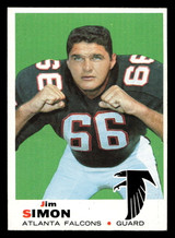 1969 Topps #184 Jim Simon Ex-Mint  ID: 446921