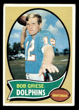 1970 Topps #10 Bob Griese Excellent  ID: 447102