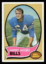 1970 Topps #13 Harry Jacobs Ex-Mint  ID: 447110