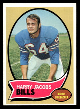 1970 Topps #13 Harry Jacobs Ex-Mint  ID: 447111