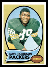 1970 Topps #102 Dave Robinson Ex-Mint ID: 447368 1970 Topps #102 Dave Robinson Ex-Mint ID: 447368