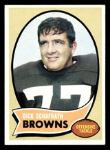 1970 Topps #143 Dick Schafrath Excellent+ 1970 Topps #143 Dick Schafrath Excellent+