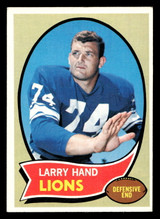1970 Topps #149 Larry Hand Ex-Mint RC Rookie ID: 447508 1970 Topps #149 Larry Hand Ex-Mint RC Rookie ID: 447508