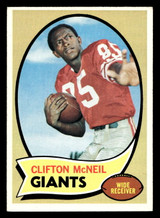 1970 Topps #157 Clifton McNeil Ex-Mint ID: 447527 1970 Topps #157 Clifton McNeil Ex-Mint ID: 447527