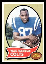 1970 Topps #246 Willie Richardson Near Mint ID: 447764 1970 Topps #246 Willie Richardson Near Mint ID: 447764