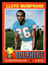 1971 Topps #17 Lloyd Mumphord Very Good RC Rookie ID: 447846 1971 Topps #17 Lloyd Mumphord Very Good RC Rookie ID: 447846