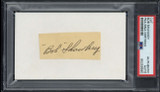 Bob Shawkey cut Signed Auto PSA/DNA Slabbed Yankees