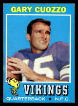 1971 Topps #18 Gary Cuozzo Ex-Mint ID: 447905 1971 Topps #18 Gary Cuozzo Ex-Mint ID: 447905