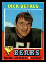 1971 Topps #25 Dick Butkus VG-EX  ID: 447920