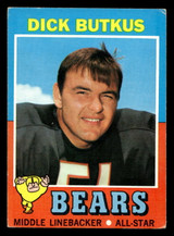 1971 Topps #25 Dick Butkus VG-EX  ID: 447921