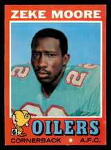 1971 Topps #43 Zeke Moore Ex-Mint RC Rookie ID: 447965 1971 Topps #43 Zeke Moore Ex-Mint RC Rookie ID: 447965