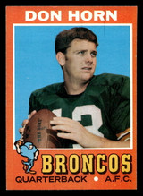 1971 Topps #59 Don Horn Near Mint ID: 447994 1971 Topps #59 Don Horn Near Mint ID: 447994
