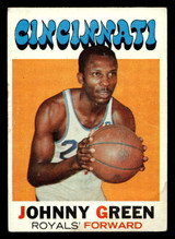 1971-72 Topps #86 Johnny Green Very Good 1971-72 Topps #86 Johnny Green Very Good