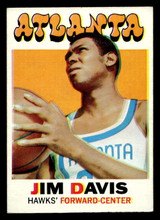 1971-72 Topps #97 Jim Davis Excellent Misprint 