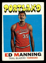 1971-72 Topps #122 Ed Manning VG-EX 1971-72 Topps #122 Ed Manning VG-EX